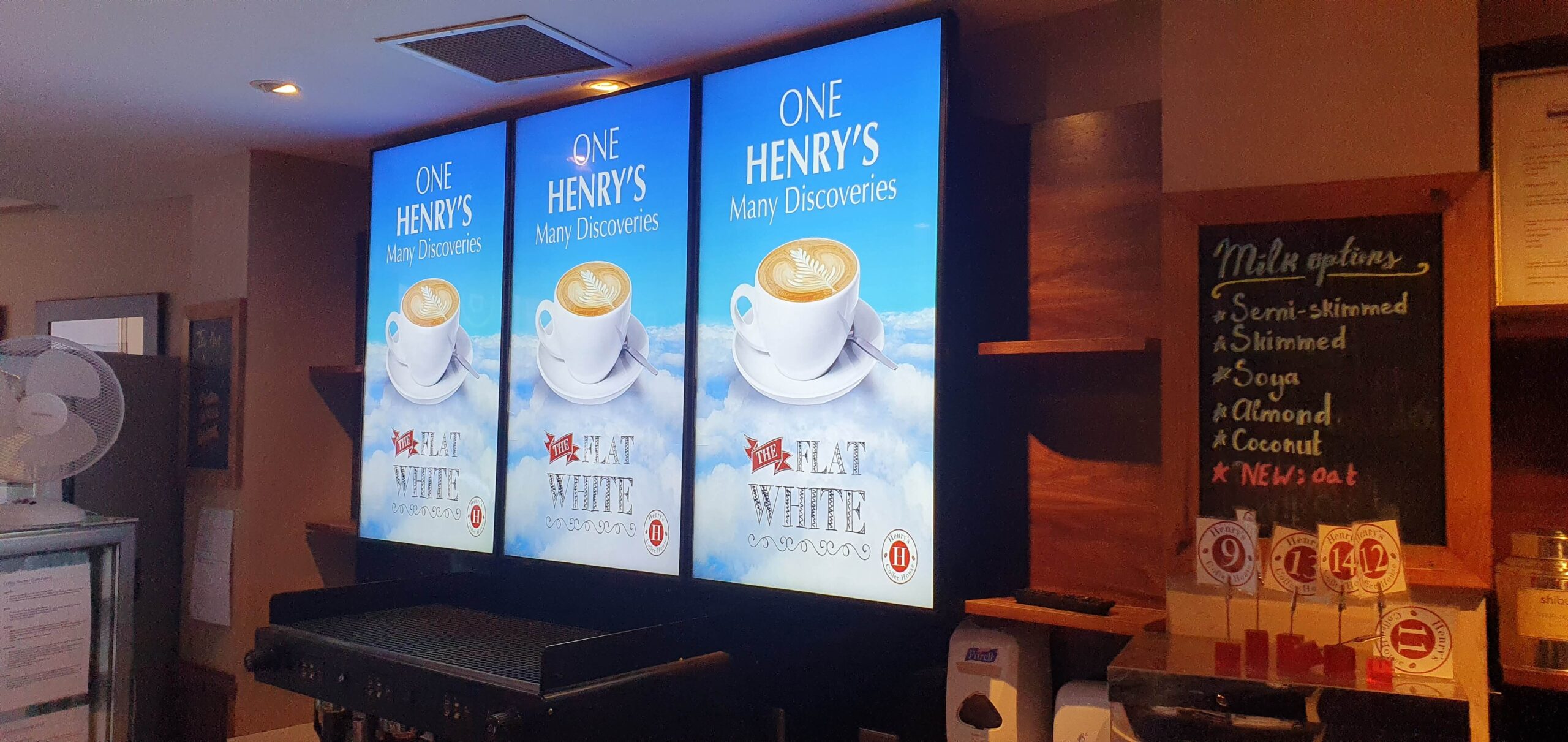 Digital displays and signage
